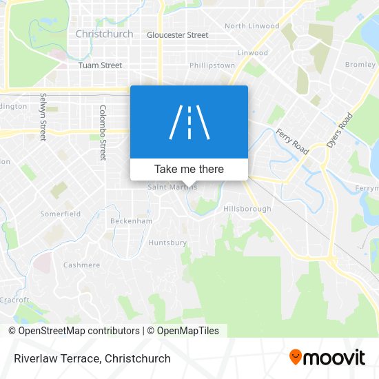 Riverlaw Terrace map