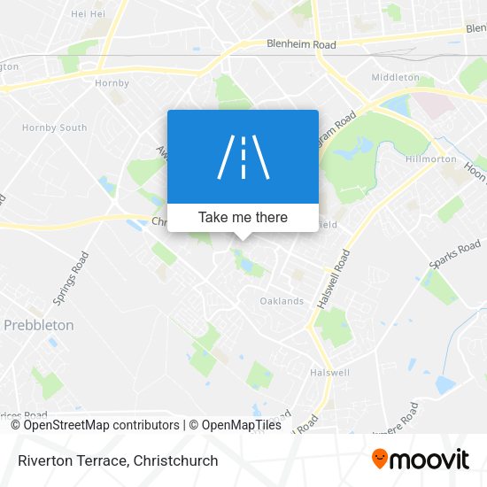 Riverton Terrace map