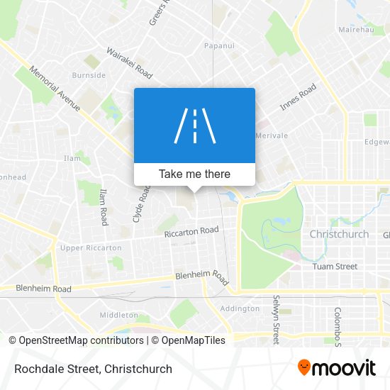 Rochdale Street map