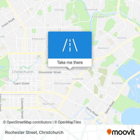 Rochester Street map