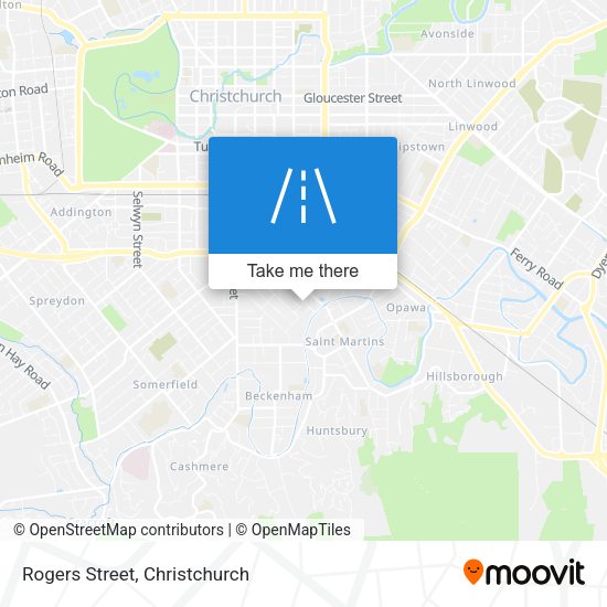 Rogers Street map