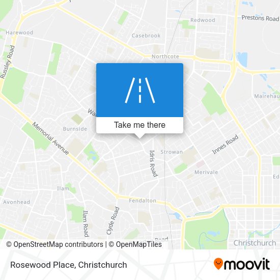 Rosewood Place map