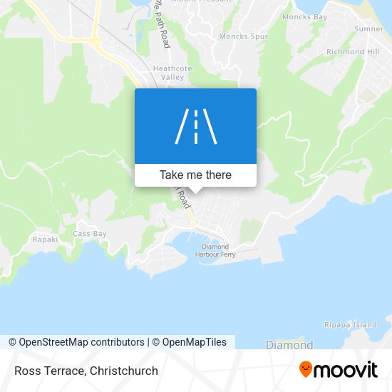 Ross Terrace map
