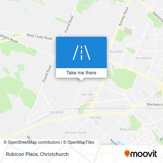 Rubicon Place map