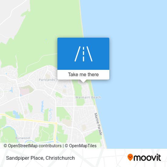 Sandpiper Place map