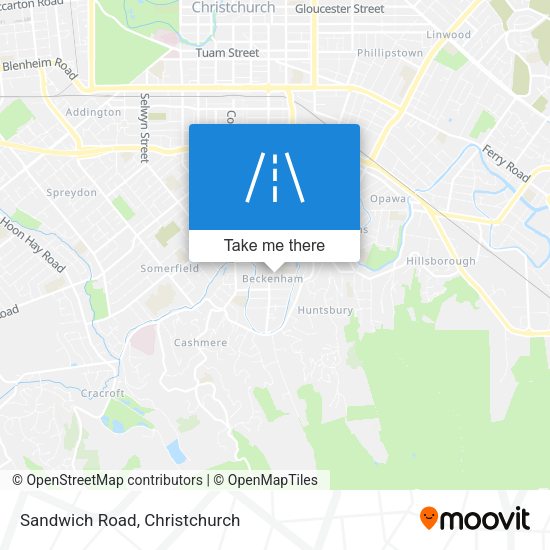 Sandwich Road map