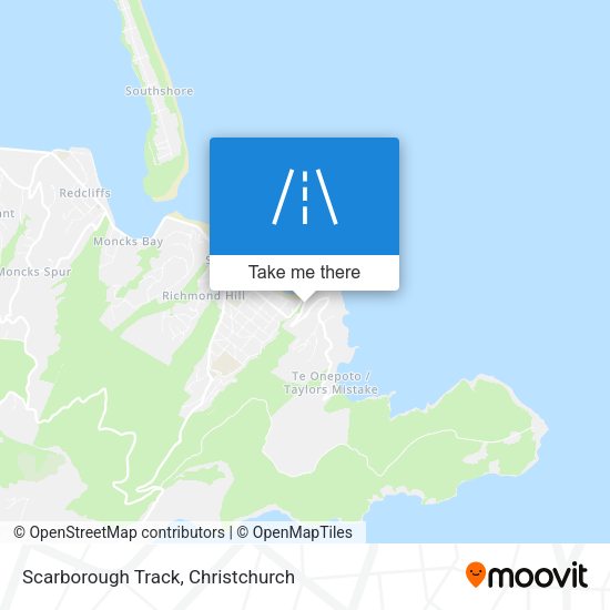 Scarborough Track map