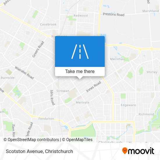 Scotston Avenue map