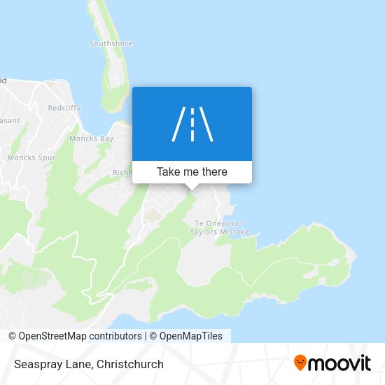 Seaspray Lane map