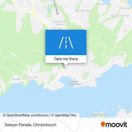 Selwyn Parade map