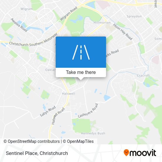 Sentinel Place map