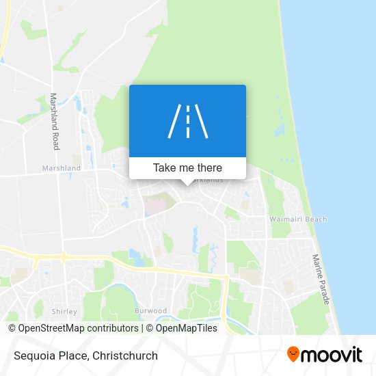 Sequoia Place map