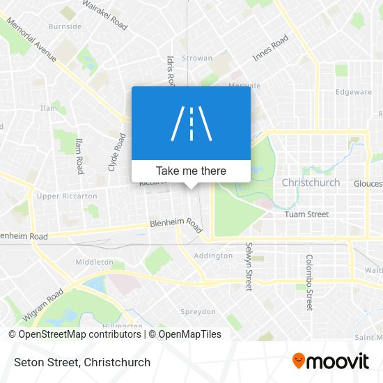 Seton Street map