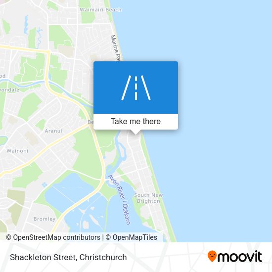 Shackleton Street map