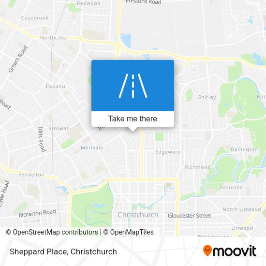 Sheppard Place map