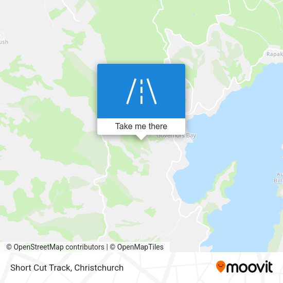 Short Cut Track map