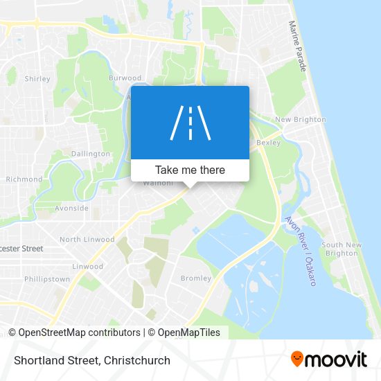 Shortland Street map