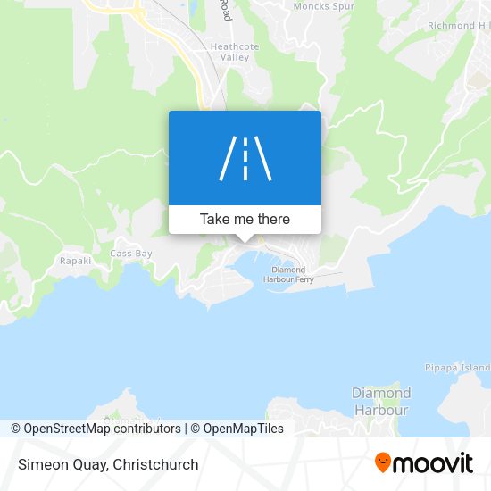 Simeon Quay map