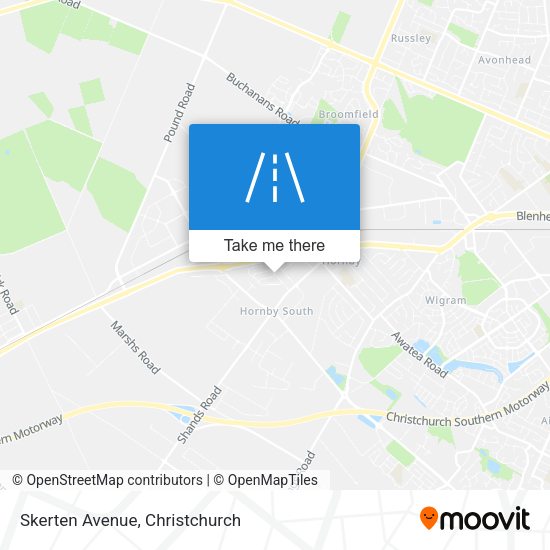 Skerten Avenue map