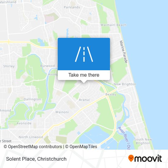 Solent Place map