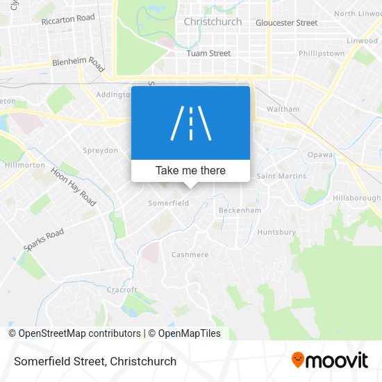 Somerfield Street map