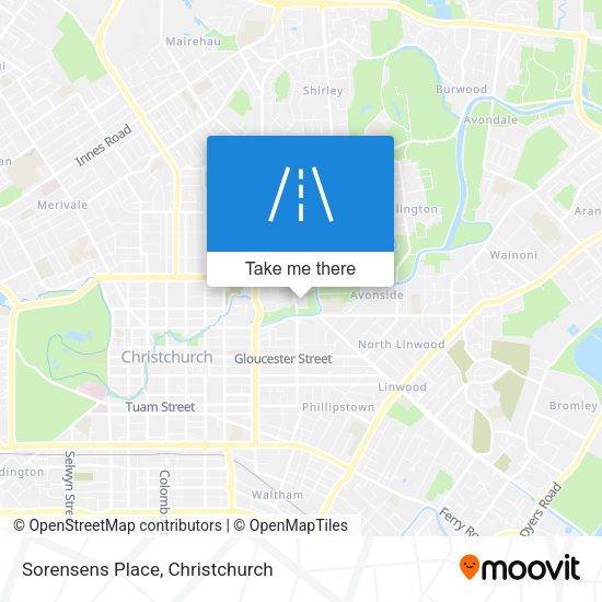 Sorensens Place map