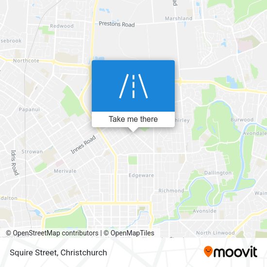 Squire Street map