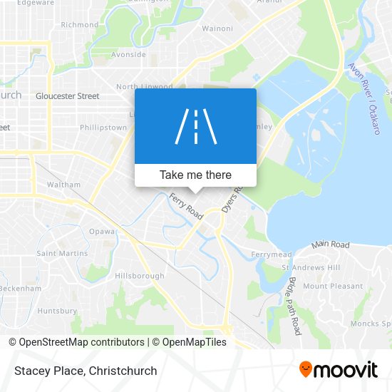 Stacey Place map