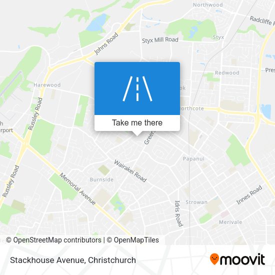 Stackhouse Avenue map
