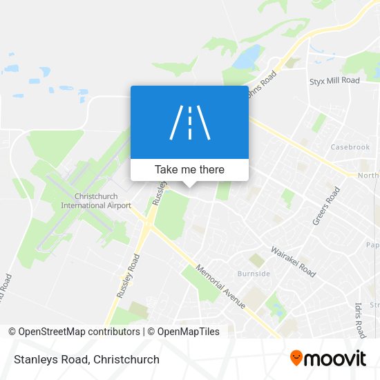 Stanleys Road map