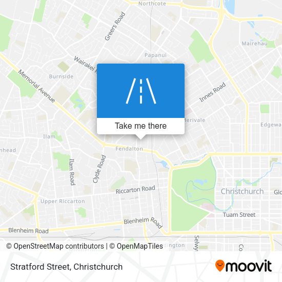 Stratford Street map