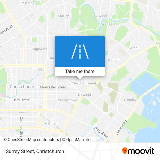 Surrey Street map