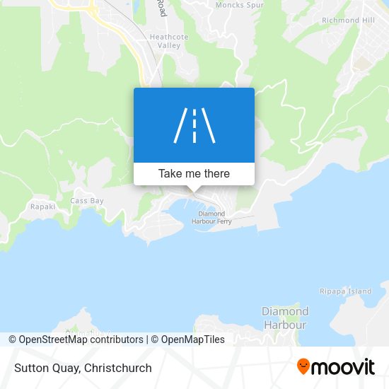 Sutton Quay map