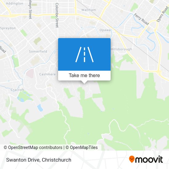 Swanton Drive map