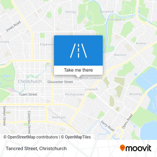 Tancred Street map