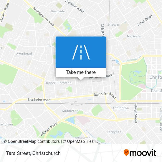 Tara Street map