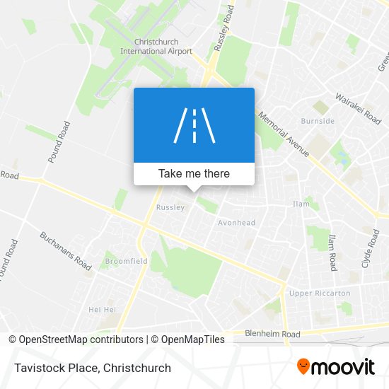 Tavistock Place map