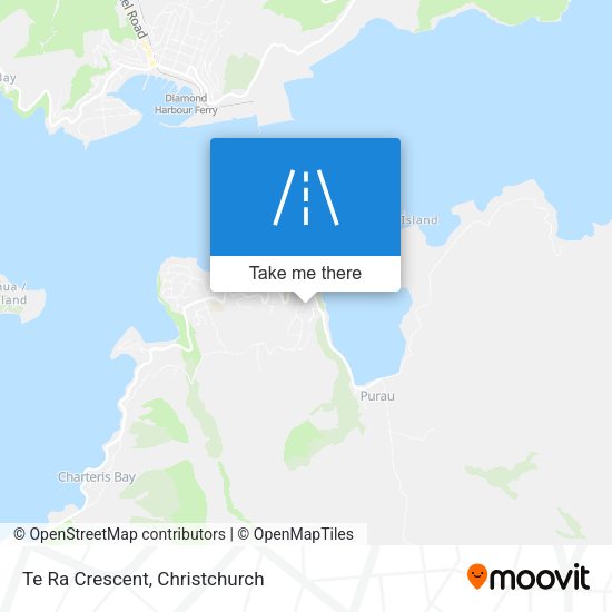 Te Ra Crescent map