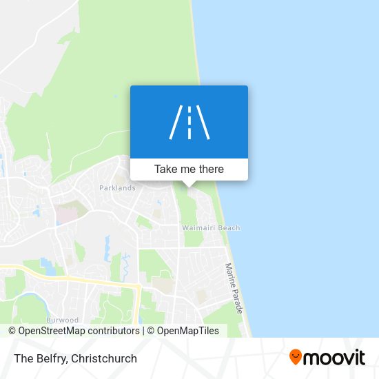 The Belfry map