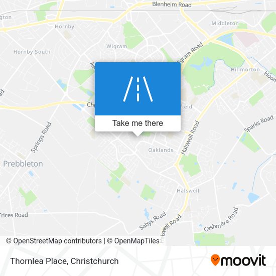 Thornlea Place map