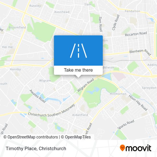 Timothy Place map
