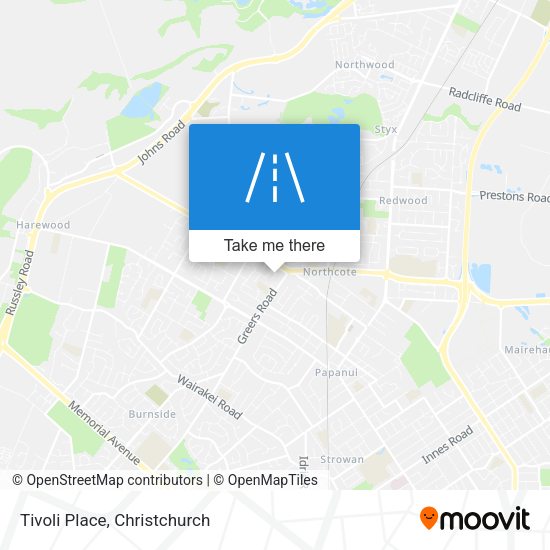 Tivoli Place map