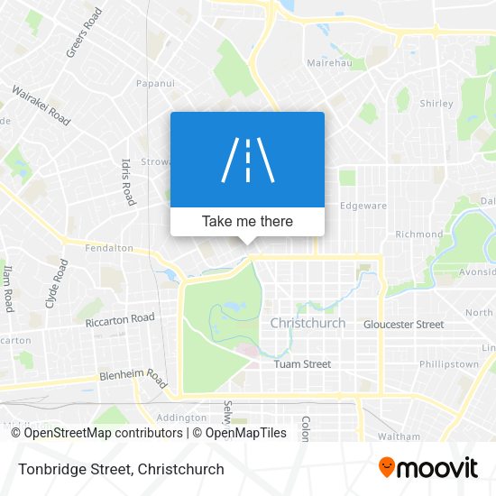 Tonbridge Street map
