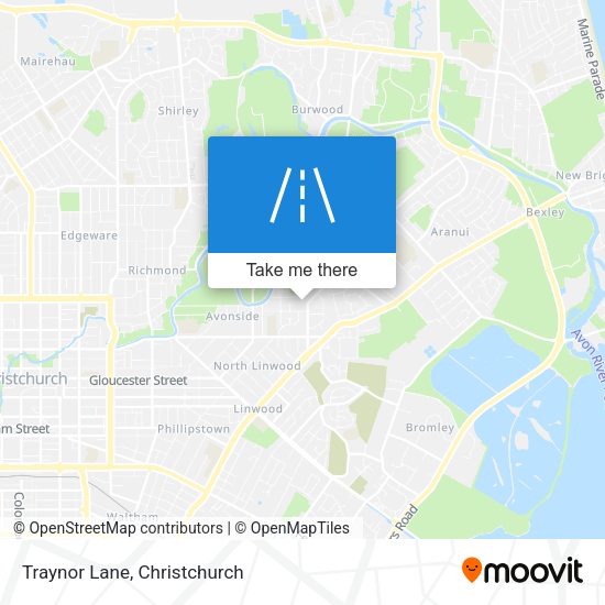Traynor Lane map