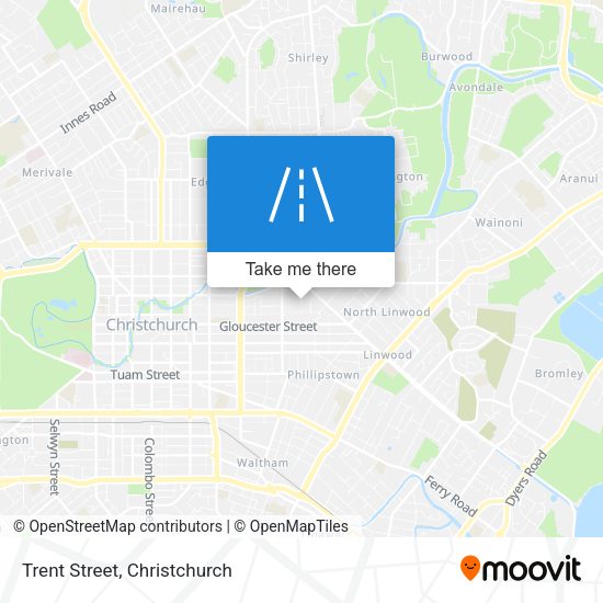 Trent Street map