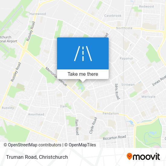 Truman Road map