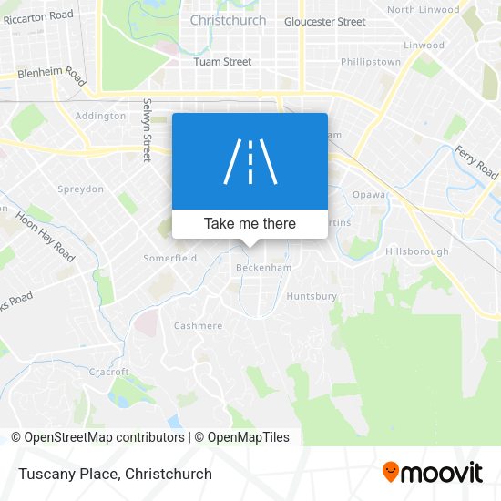 Tuscany Place map