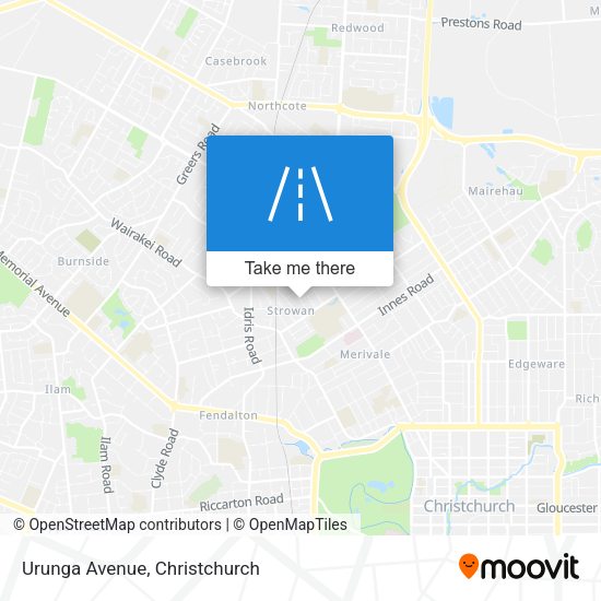 Urunga Avenue map
