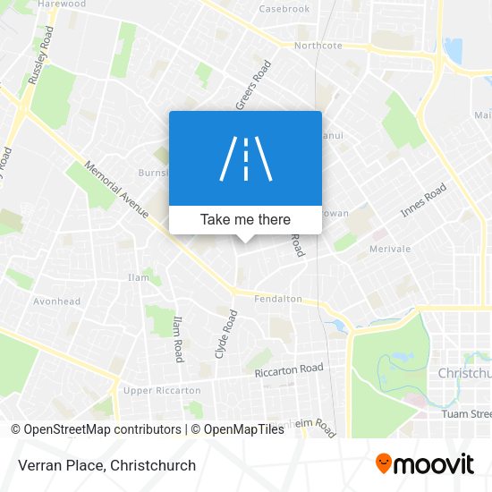Verran Place map