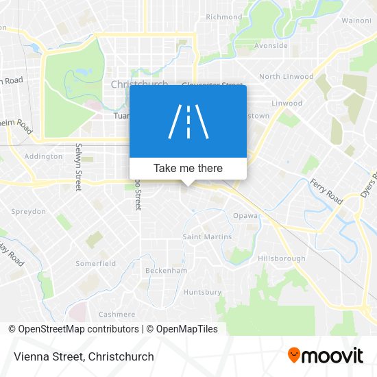 Vienna Street map